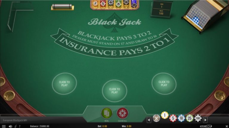blackjack pro - маса