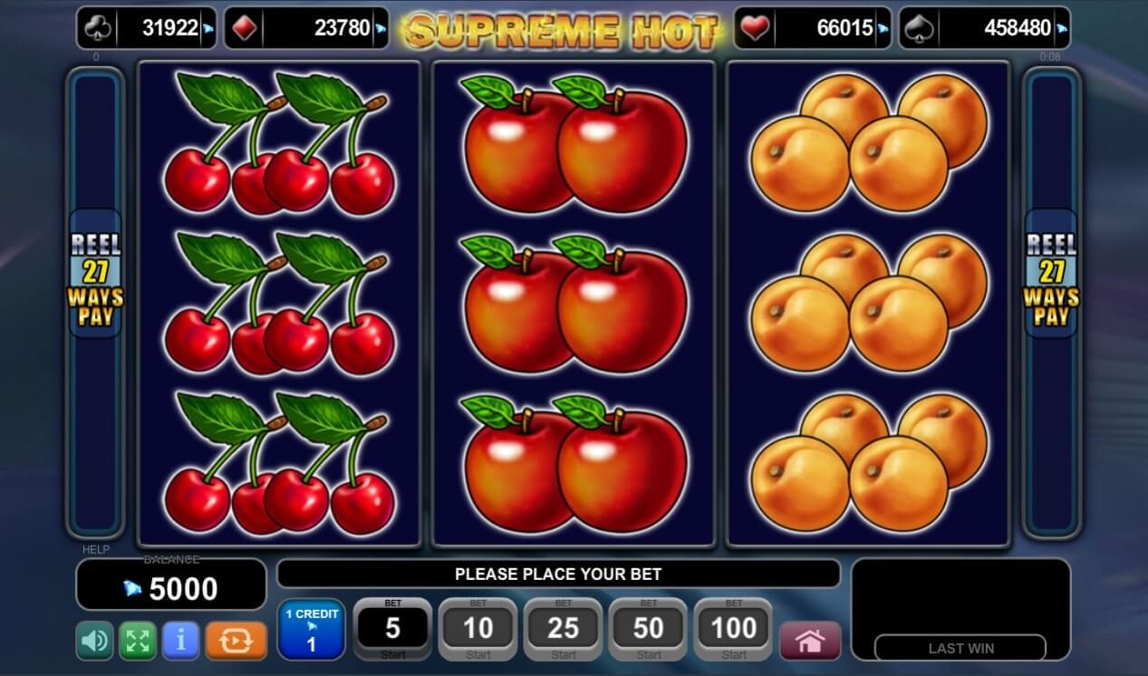 Play Supreme Hot • for Free • Online • kazinoigri.com