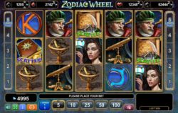 5 Линии слот игра Zodiac Wheel 4