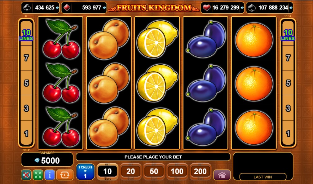 fruits kingdom slot