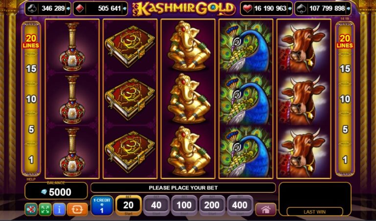 Kashmir Gold Слот Игра