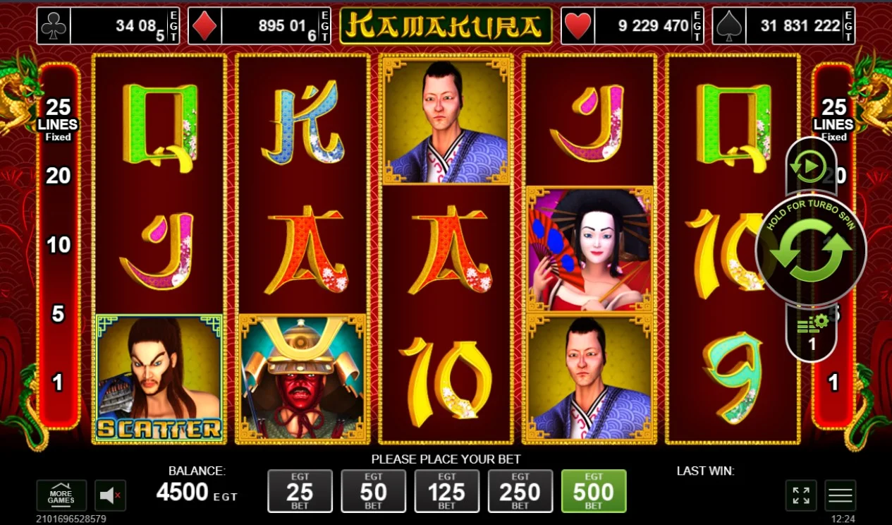 kamakura казино игра ротативка